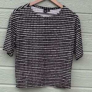 Marimekko x Uniqlo Polka Dot Top. Extra Small.
